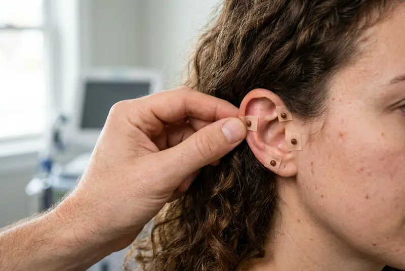 Auriculotherapy ear acupuncture at J.P. Hou Institute Orlando & Altamonte Springs