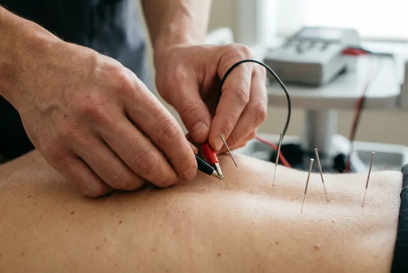 Electroacupuncture treatment at J.P. Hou Institute Orlando & Altamonte Springs