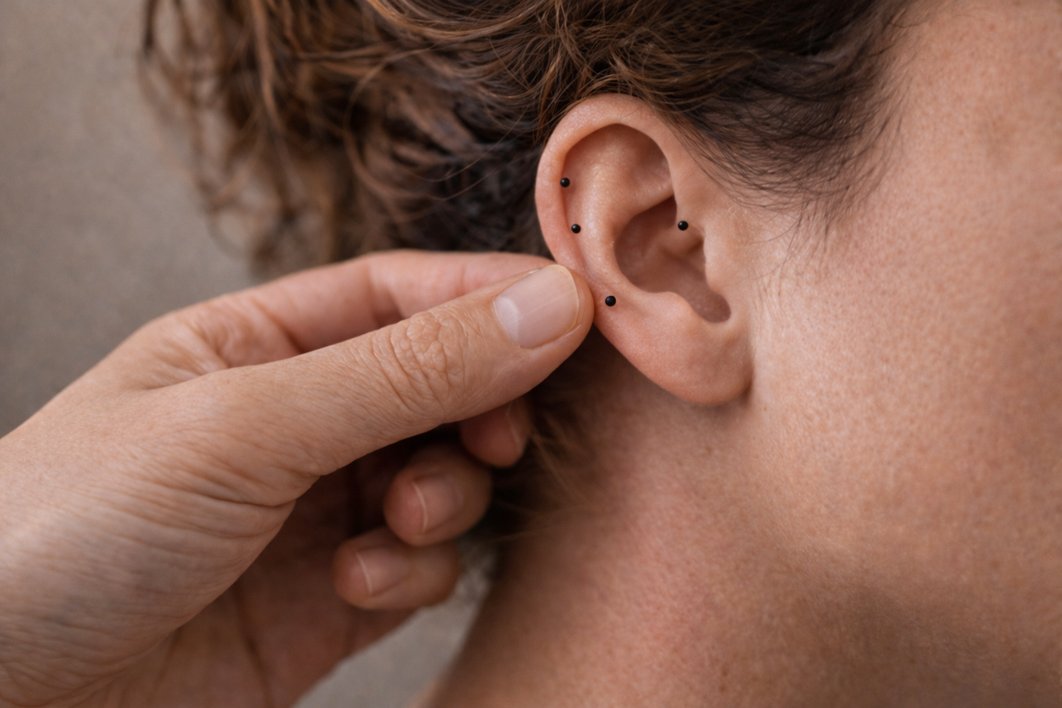 Auriculotherapy ear acupuncture at J.P. Hou Institute Orlando & Altamonte Springs
