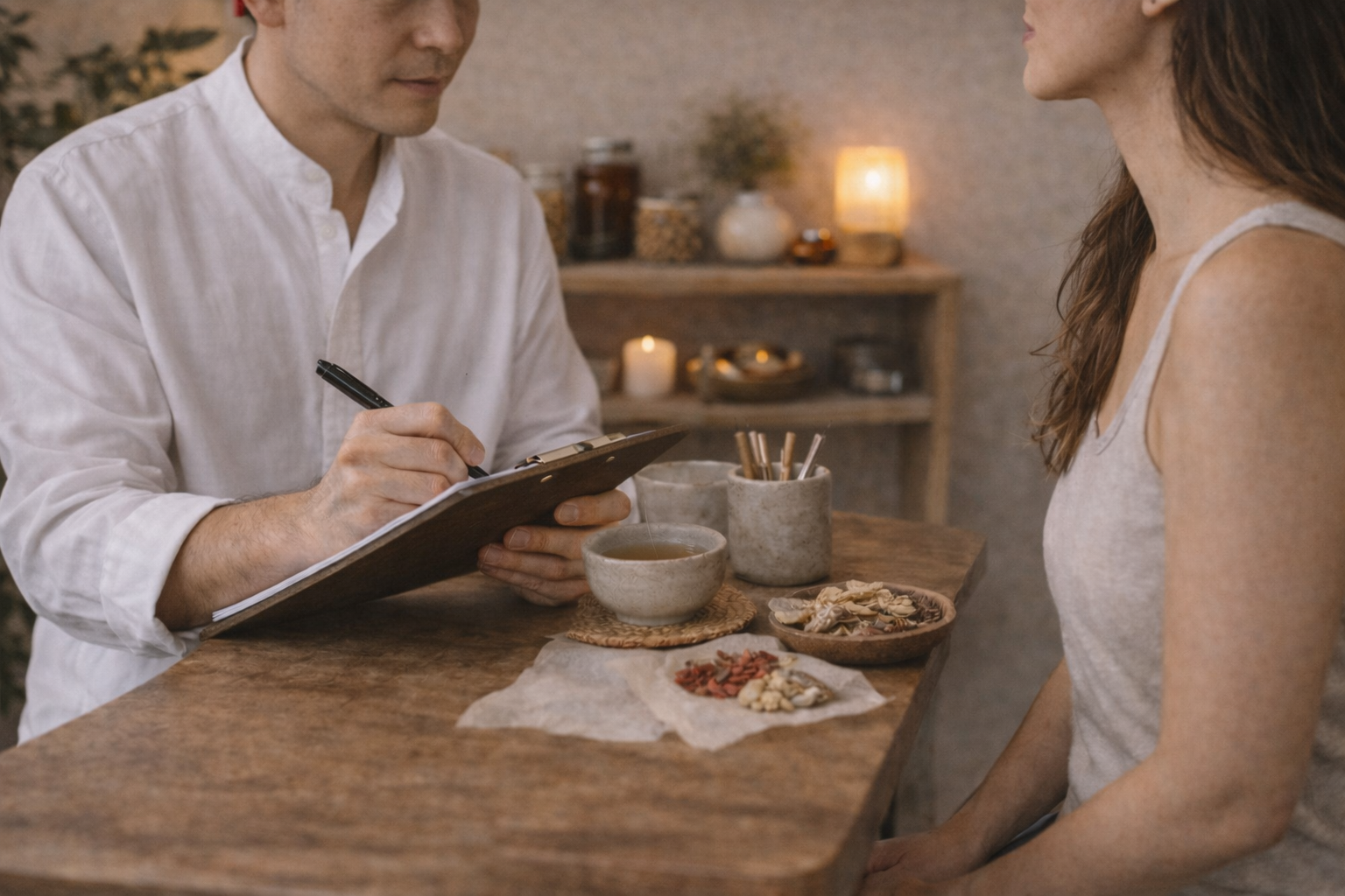 Wellness consultation at J.P. Hou Institute Orlando & Altamonte Springs