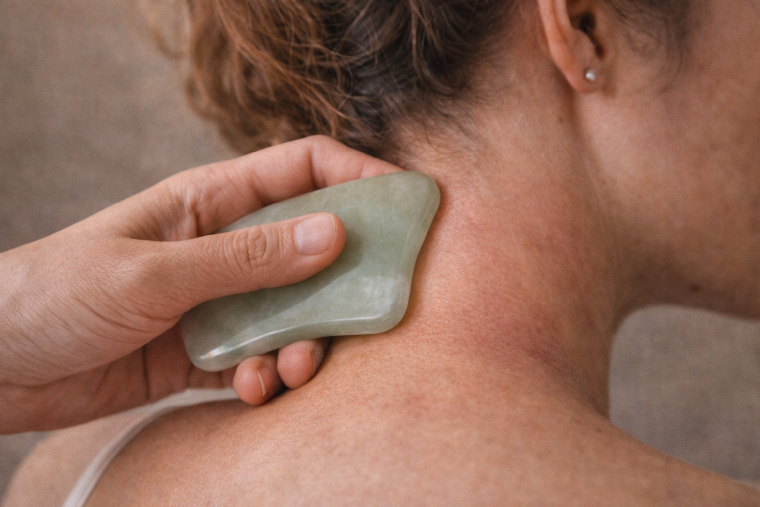 Gua sha treatment at J.P. Hou Institute Orlando & Altamonte Springs